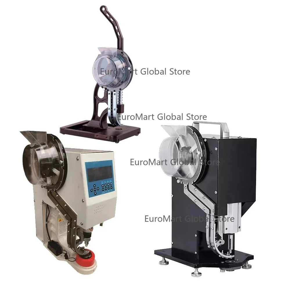 

tiffan Automatic tarpaulin banner eyelet buttoning machine Button Hole Grommet Machinery