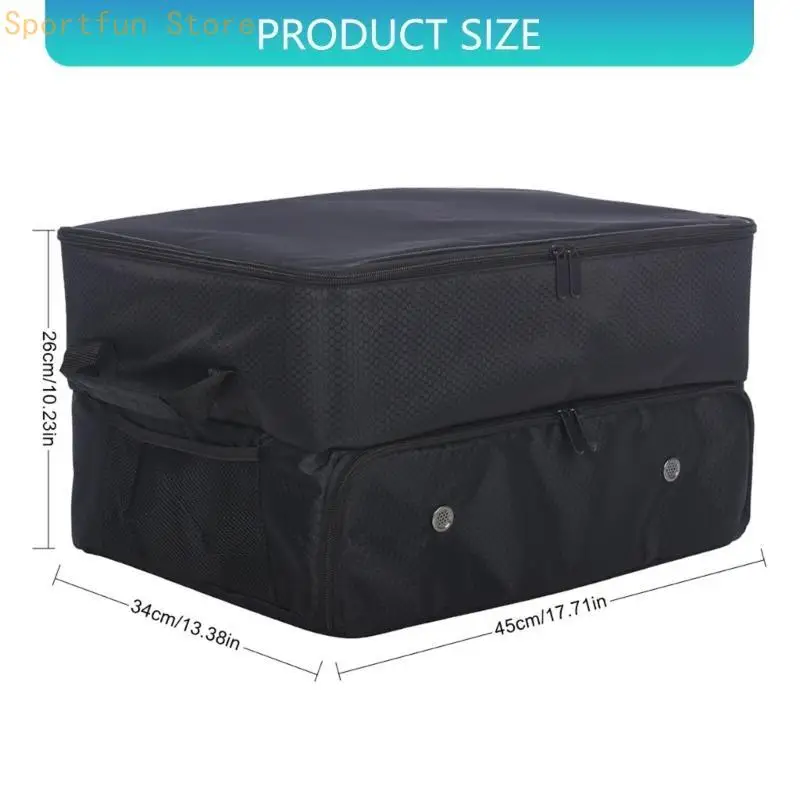 حقيبة متعددة الأغراض لتنظيم سفر الجولف للنوادي وإكسسوارات أحذية قماش مقاوم للماء حقيبة حمل خفيفة الوزن X7JD #6