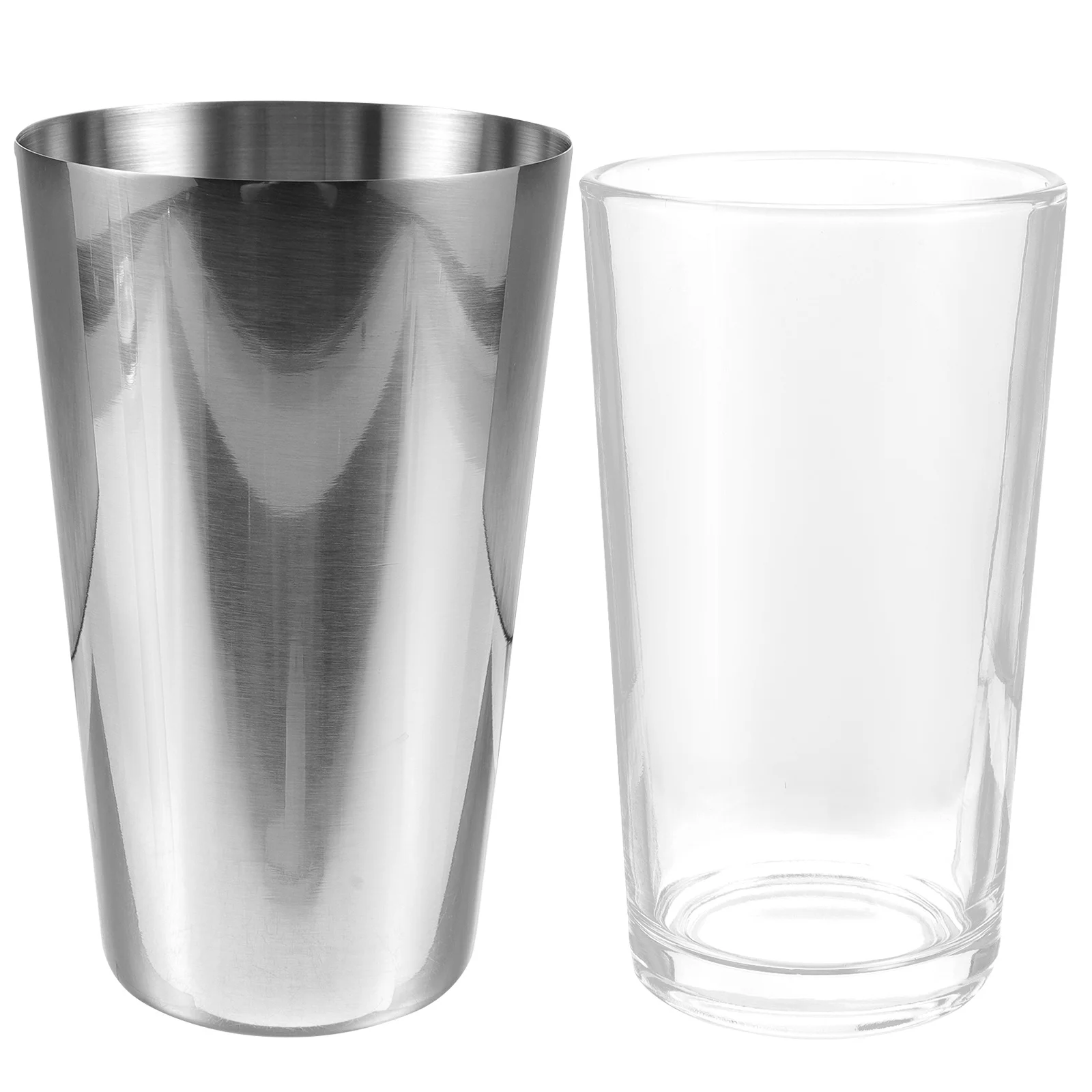 

1Set Cocktail Shaker Stainless Steel Drink Mixer Portable Lightweight Bar Wine Mixing Cup Cocktail Shaker