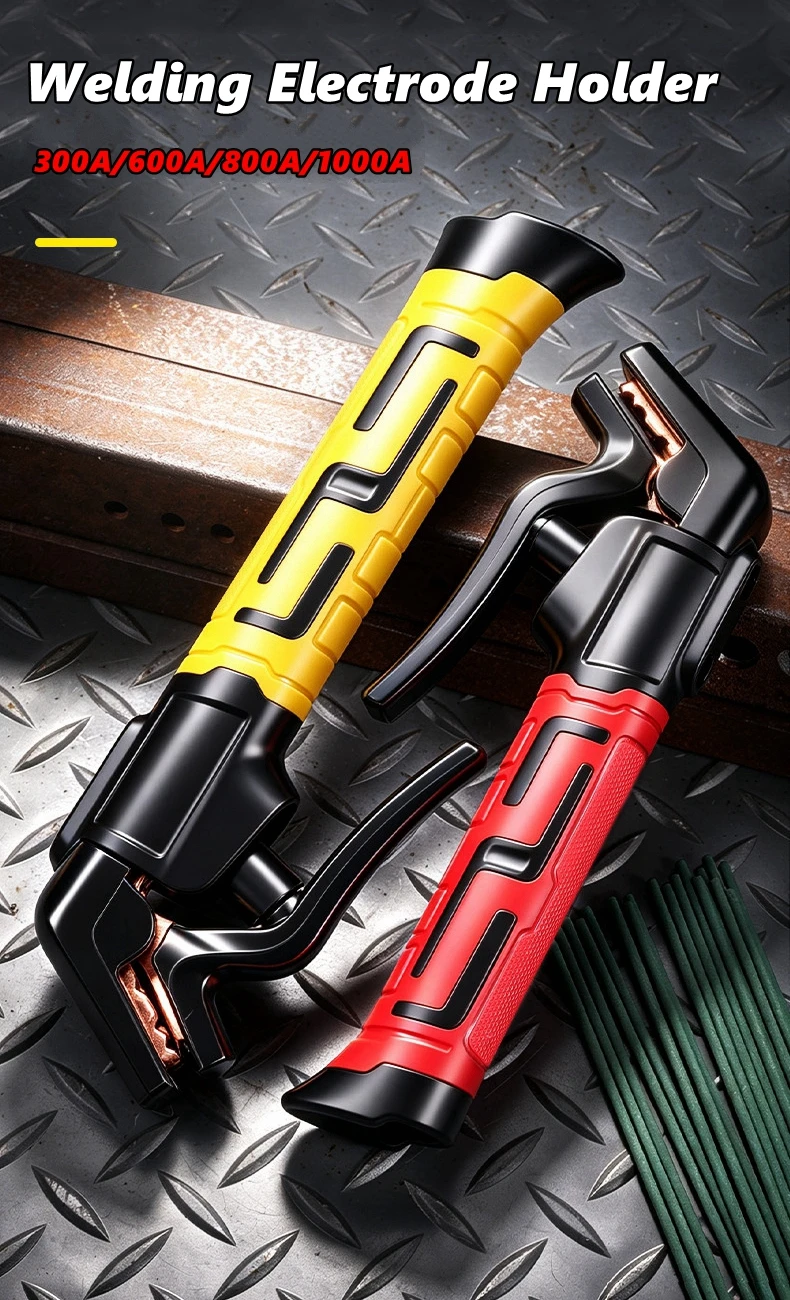 Heavy Equipment Welder - Portaelettrodo per saldatura 300A/600A/800A/1000A, pinza di