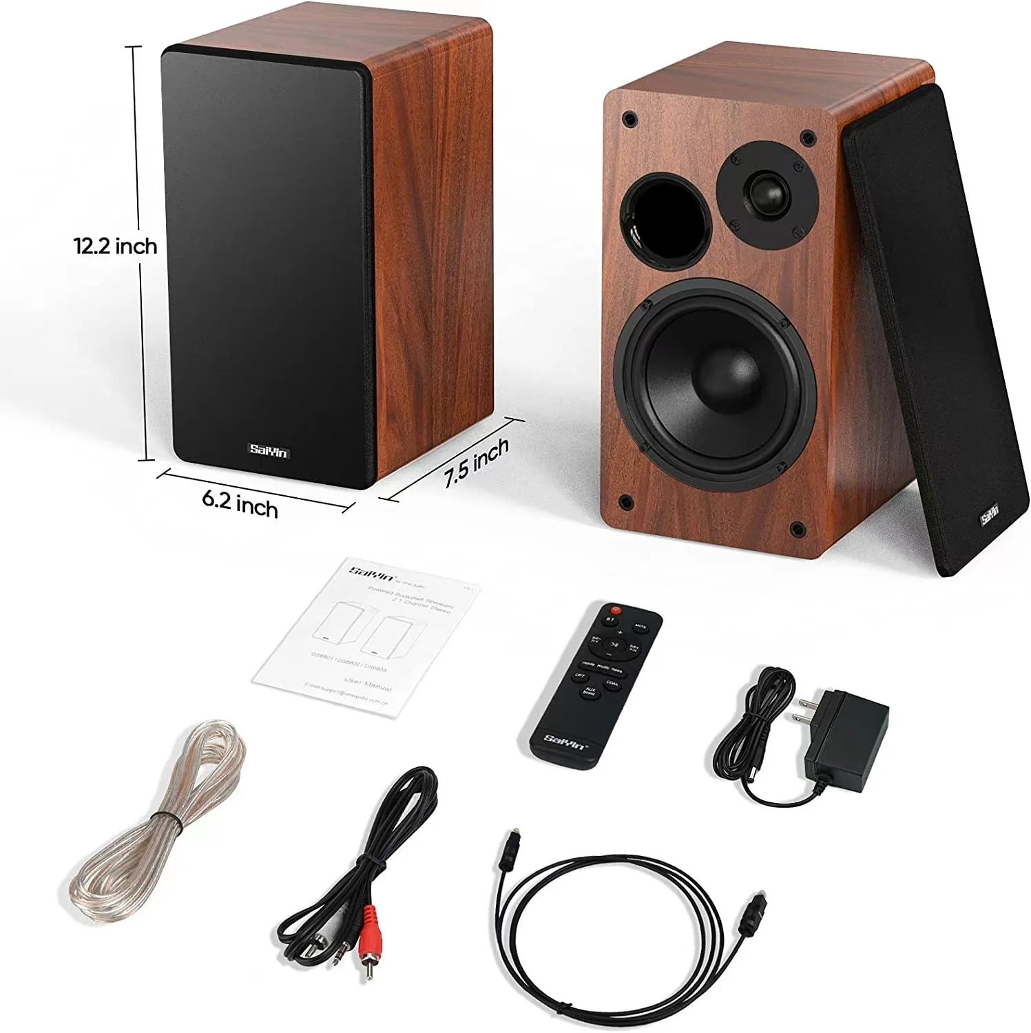 xdobo Taste 1978 Bookshelf Speaker Hifi 80w Computer LoudSpeaker Wooden Passive Front Home Theater Audio Sound System Speaker