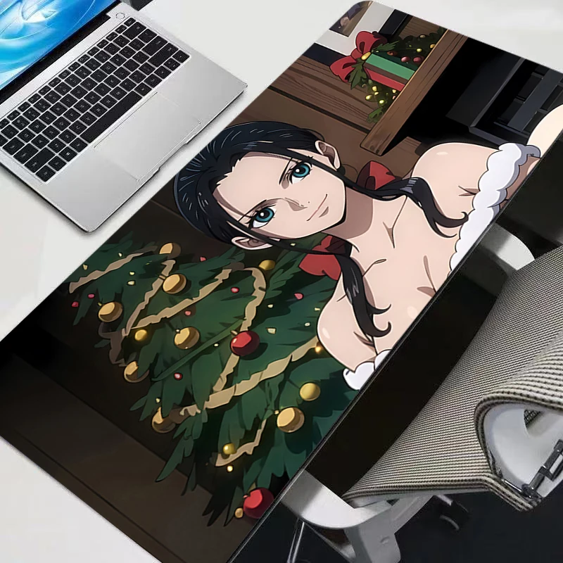 Nouveaux tapis de souris grand format One Piece Ace Anime Gamer, tapis de bureau pour clavier et souris, tapis en caoutchouc, tapis de souris pour ordinateur portable