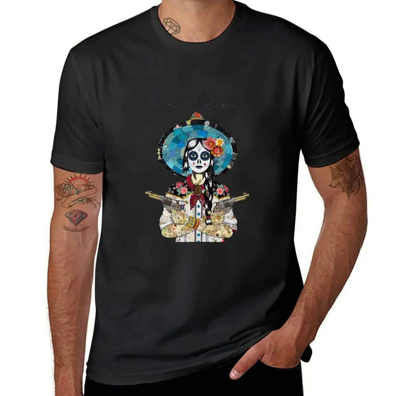 Album Music En Espanol of The Mavericks T-Shirt custom t shirt anime tshirt tops mens clothing