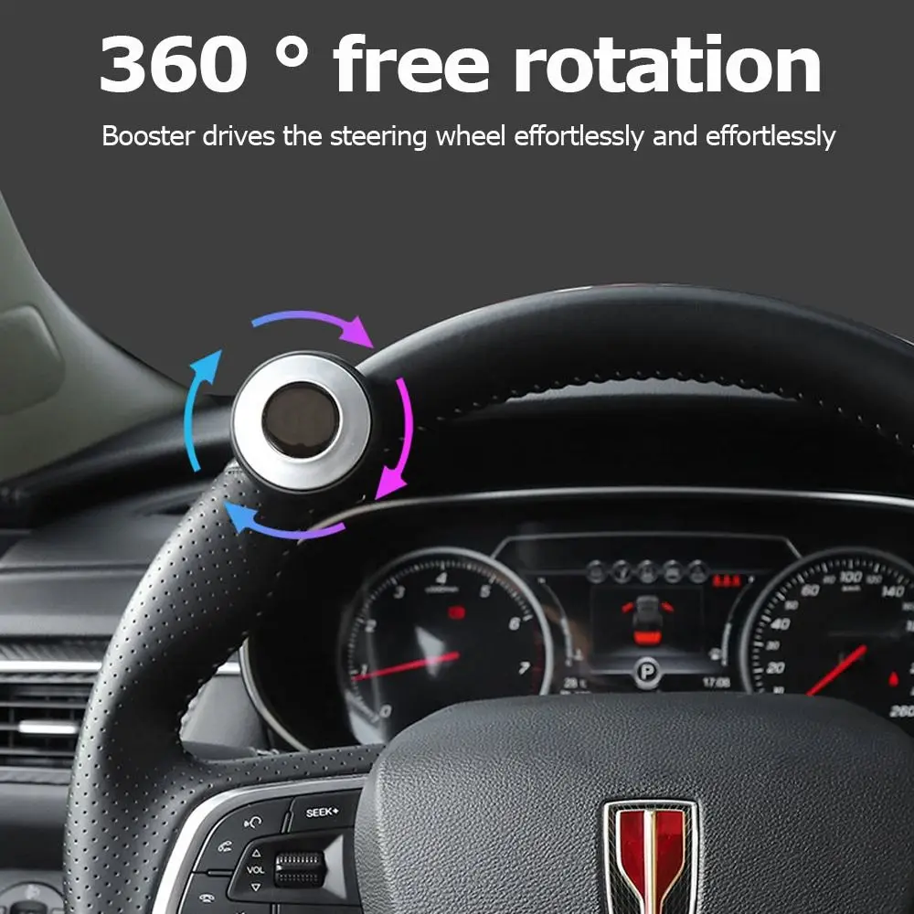 Universal 360-degree Spinner Knob Car Control Car Steering Wheel Knob Booster Steering Wheel Ball Handle