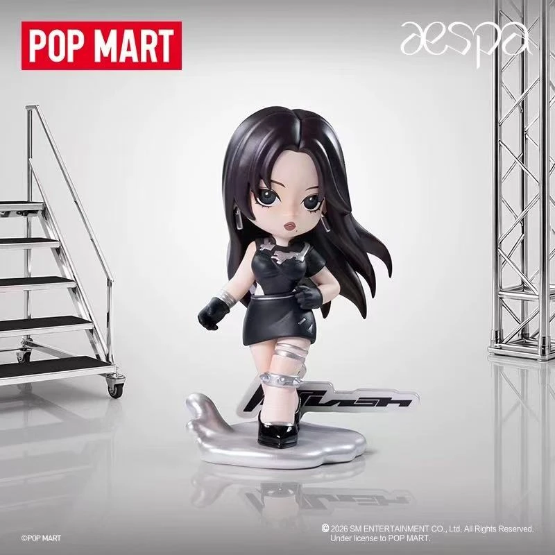 POP MART Aespa Collectible Series Figure Blind Box K‑pop Idol Mini Figure with Base Desktop Display Ornament Collectible Gift - view 5