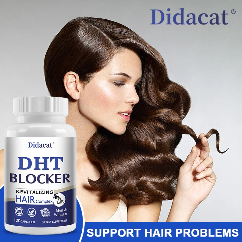 Hair Growth Supplement - Scalp DHT Blocker for Men and Women with Thinning Hair