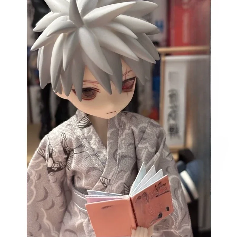 Japanischer Kimono-Yukata-Anzug für Ob22, Ob24, Ob11 Actionfiguren, Körperszene, Ornamente und Zubehör – Detail 1