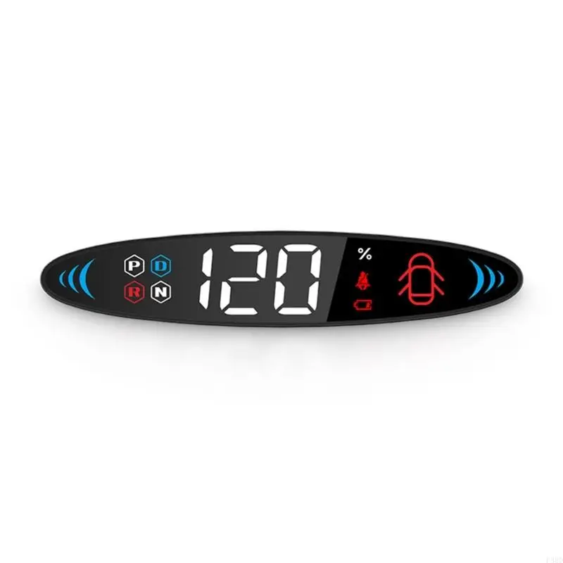 

T6Car HUD Head Up Display Speedometer Meter for Car 3/Y Clear Realtime Data Vehicle Information Adjustable Projection