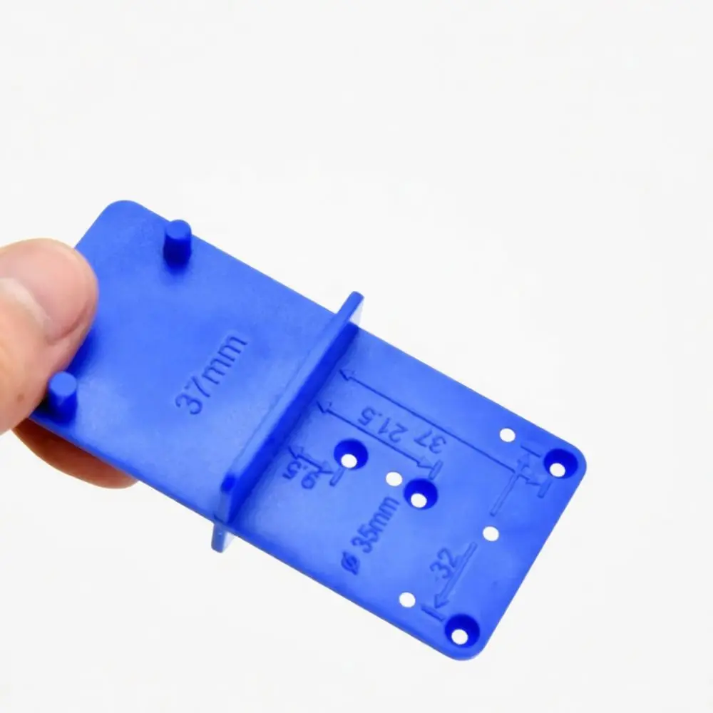 Cabinet Door Hinge Drilling Tool 28mm 35mm 37mm 40mm Hole Locator Guide Jig Woodworking Hardware Fitting Professional Template