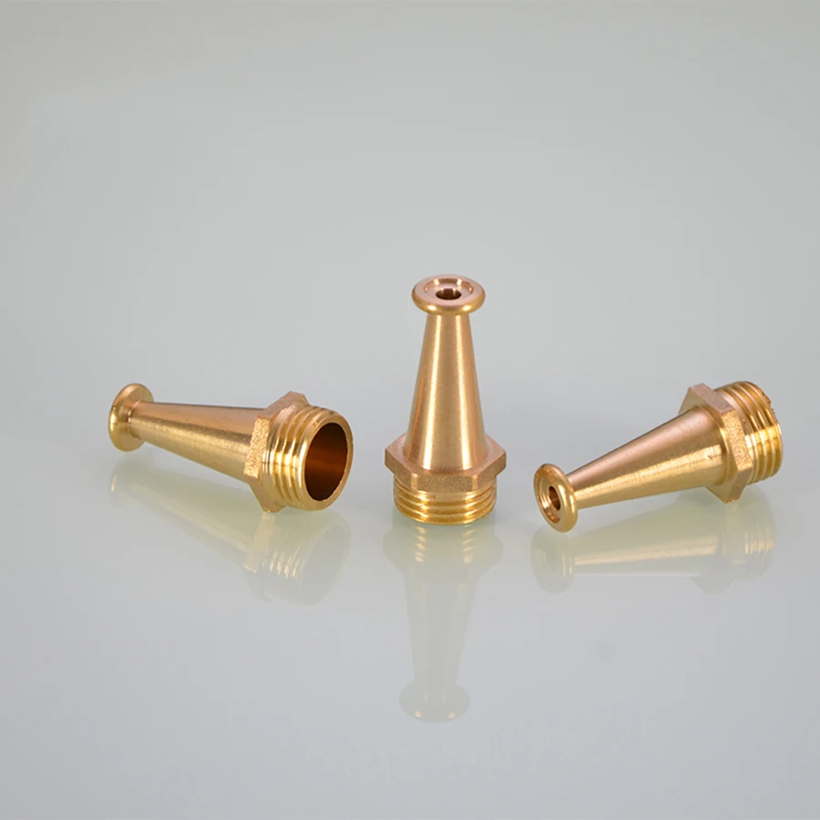 Copper Pipe  1/2" BSP Male Thread Fire Gun Head High Pressure Flushing Car Washing Watering Gun Head Copper Joint Accessories