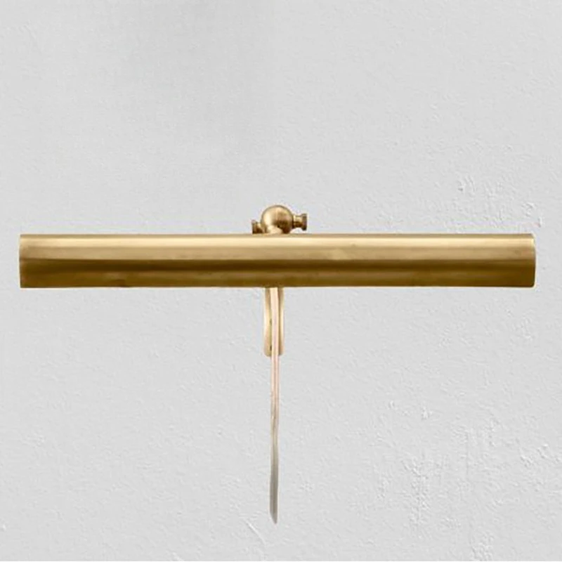 Tutto in rame, senza base, bagno, luce di riempimento