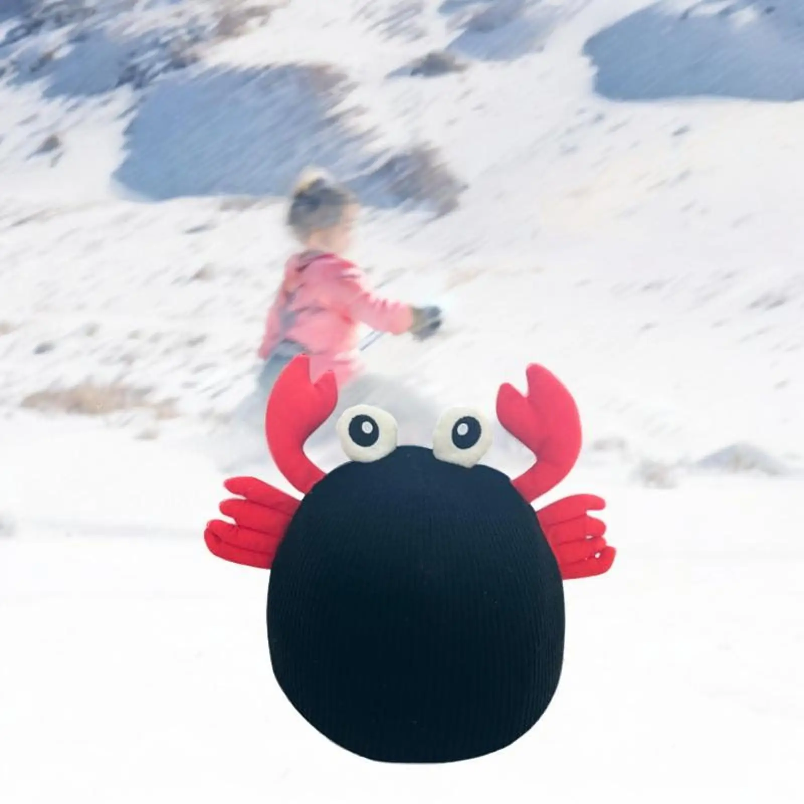 Aniamal Ski Helmet Cover Snowboard Helmet Cover Accessories Helmet Decoration Winter Headgear for Gifts Single Board Outdoor