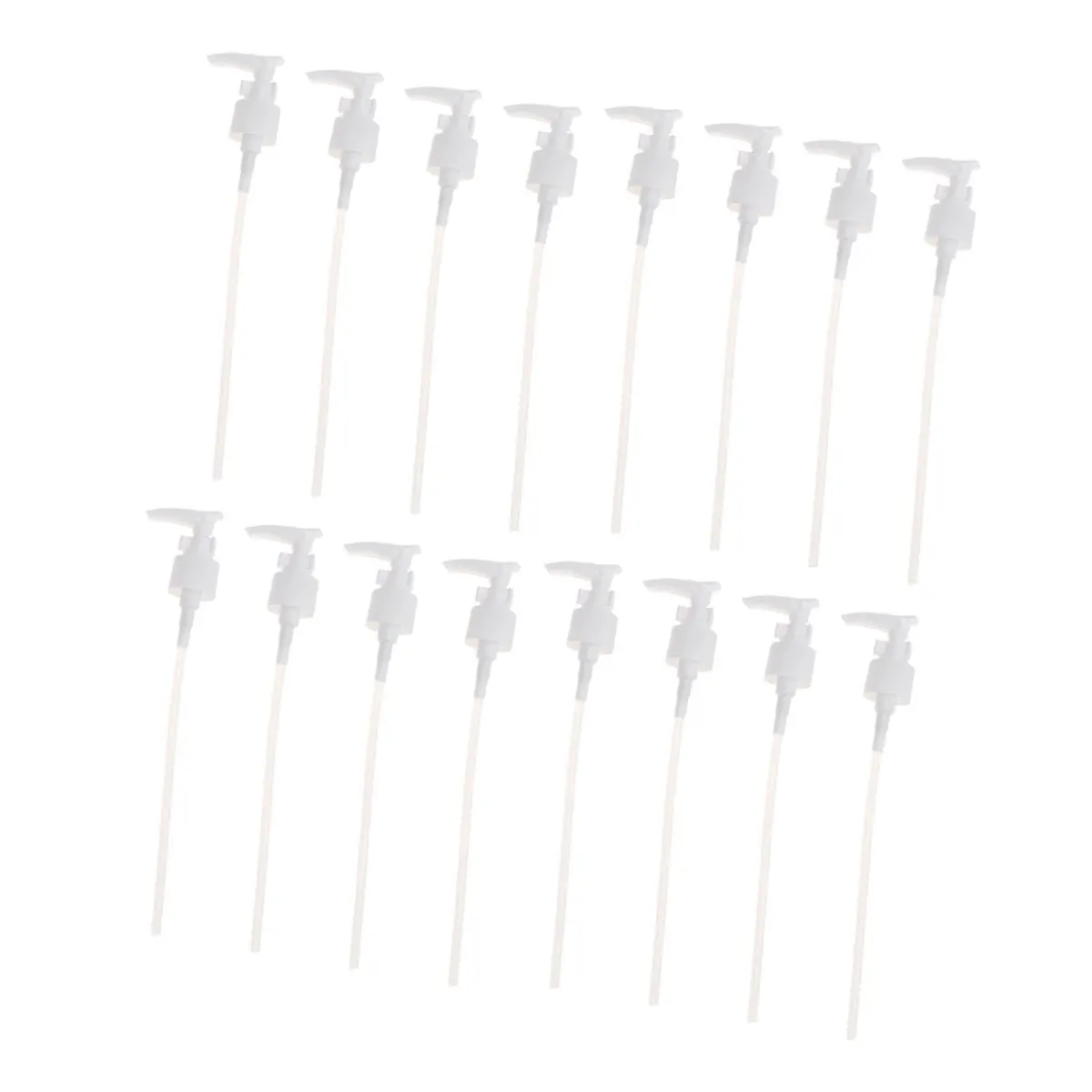 

20Pcs Plastic Pump Heads Food Grade Durable Lotion Dispenser Pumps for Viscous Products Shampoo Soap Emulsion Spray Nozzle Press