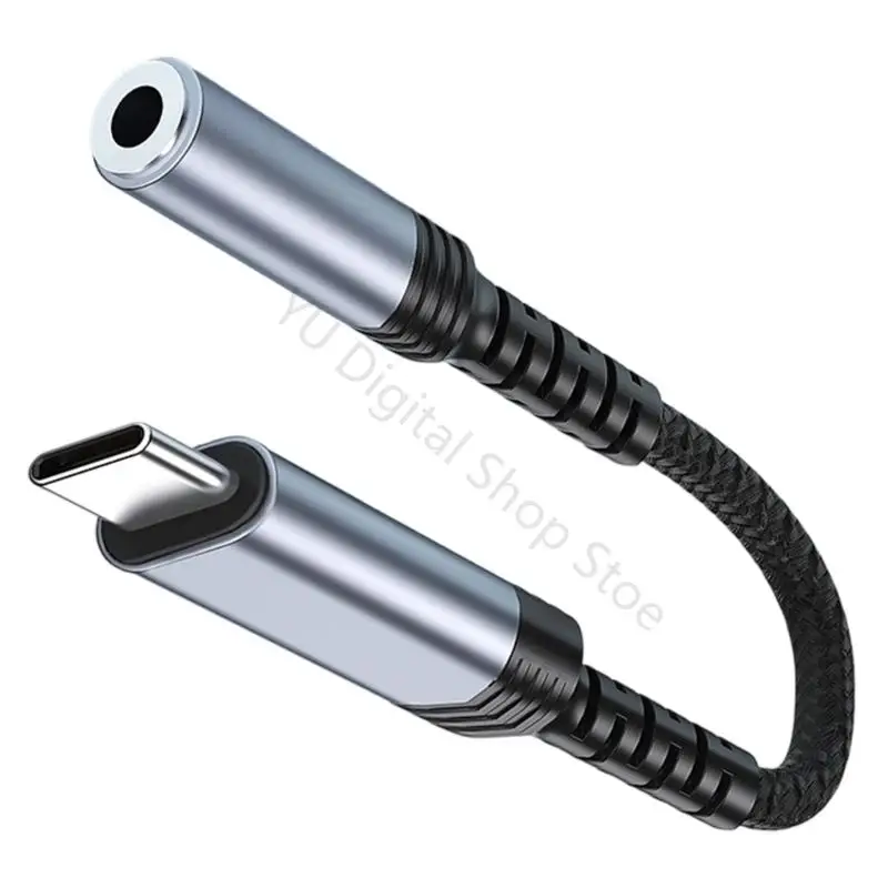 96BA Wire Music Converter USB C auf 3,5 mm Kopfhörer- und Ladegerät-Adapter für den Pendelverkehr – Detail 4
