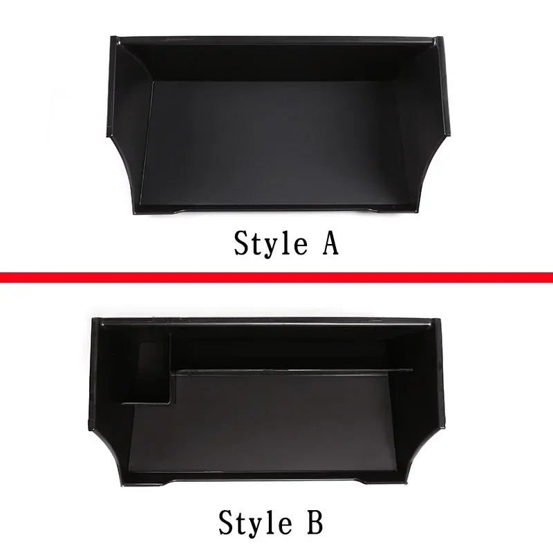 For Land Rover Defender 90 110 130 2020-2024 ABS Black Car Central Storage Armrest Box Storage Box Phone Box Car Accessories