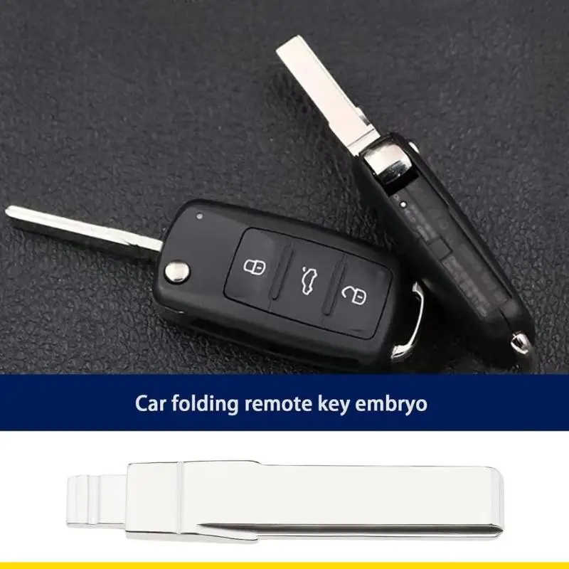 SZCH 10pcs #31 Metal Construction Blank Easy Install HU66 Car Remote Blade Portable for Vehicle Stable Performances