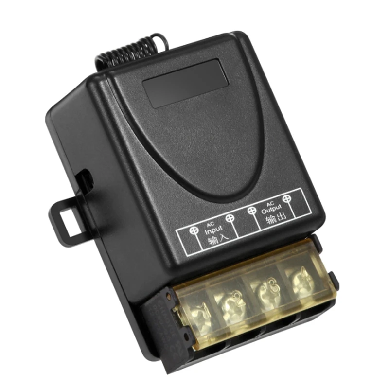 

4X 433 МГц 220 В водяной насос пульт дистанционного управления 1 канал 30A модуль приемника ВКЛ/ВЫКЛ беспроводной радиочастотный передатчик для светодиода