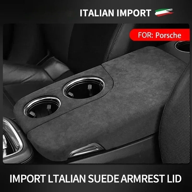 

Car Interior Accessories Armrest Cushion Cover Center Console Box Pad Protector Panel Shell For Porsche Panamera 2017+