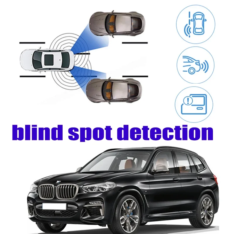 For BMW X3 G01 2018 2019 Car BSD BSA BSM Blind Area Spot Warning Safety Drive Alert Mirror Rear Radar Detection System