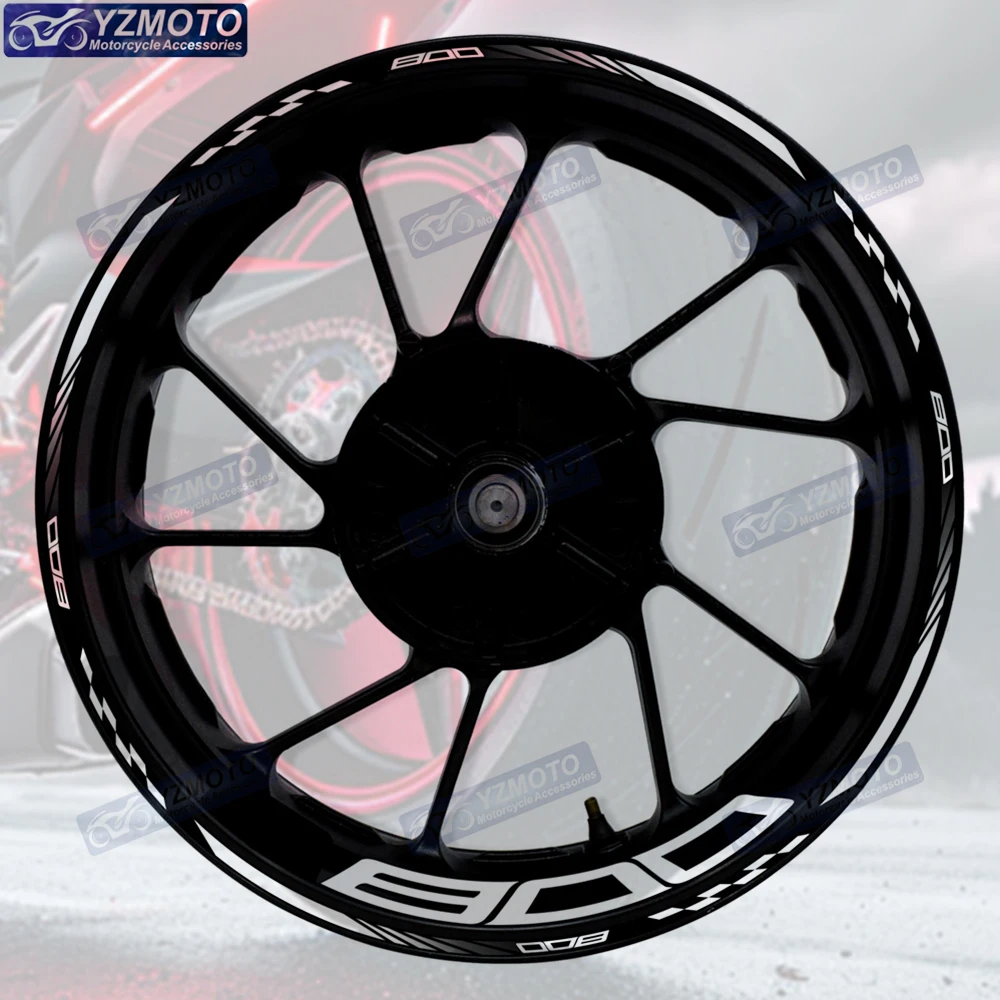 

Motorcycle Reflective 17 Inch Wheel Stickers Waterproof Rim Stripe Tape Hub Decal Motorbike Accessories Decorate For Z800