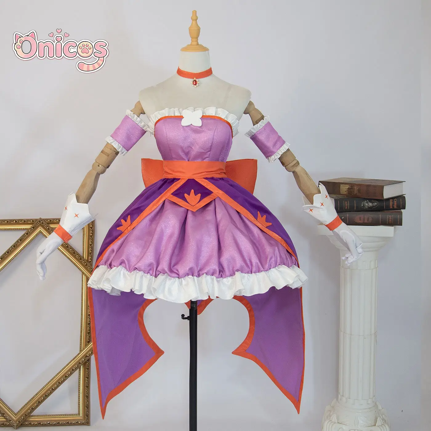 Re:Zero Starting Life in Another World Ram Cosplay Costume Anime Dress Role Play Clothes Halloween Carnival Party Onicos