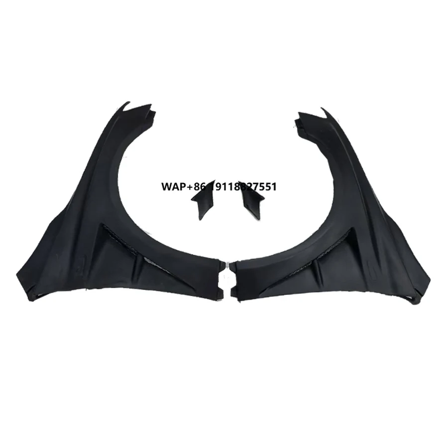 

New Fiber Glass Material Front Fender for Lancer 2009-2015 Lancer Wide Fender Eyebrow Car Parts without Color