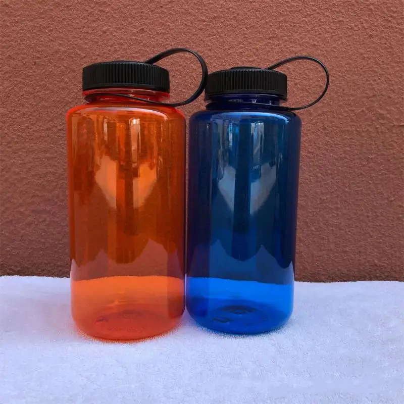 1000ml Portable Sports Wide Mouth Large Capacity Water Bottle Drink Cup Portable Mug Wear Drop-resistant Sports Bottles