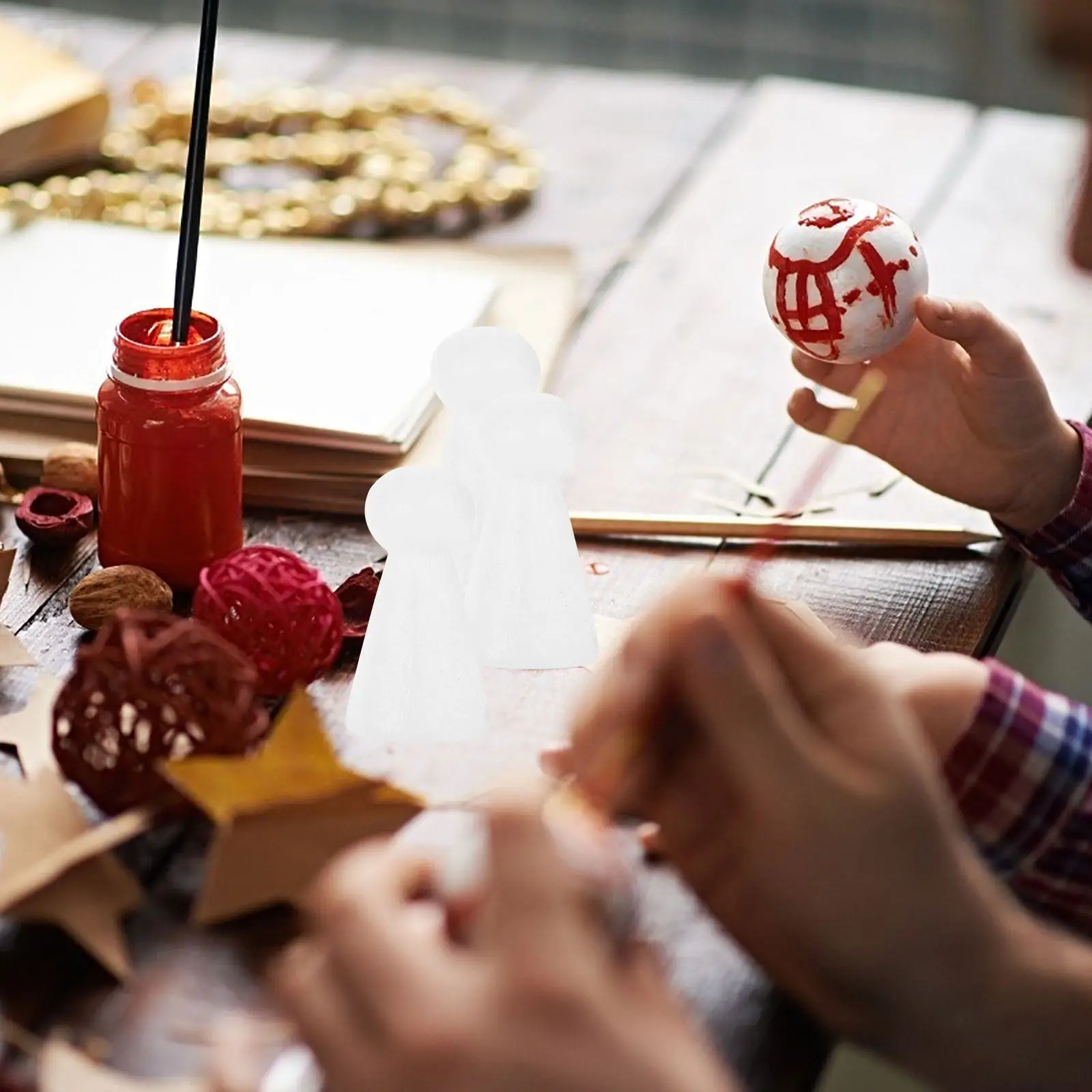 

Набор из 21 фигурки из пенопласта для росписи, для детского творчества, рукоделия, рисования и декора для вечеринок