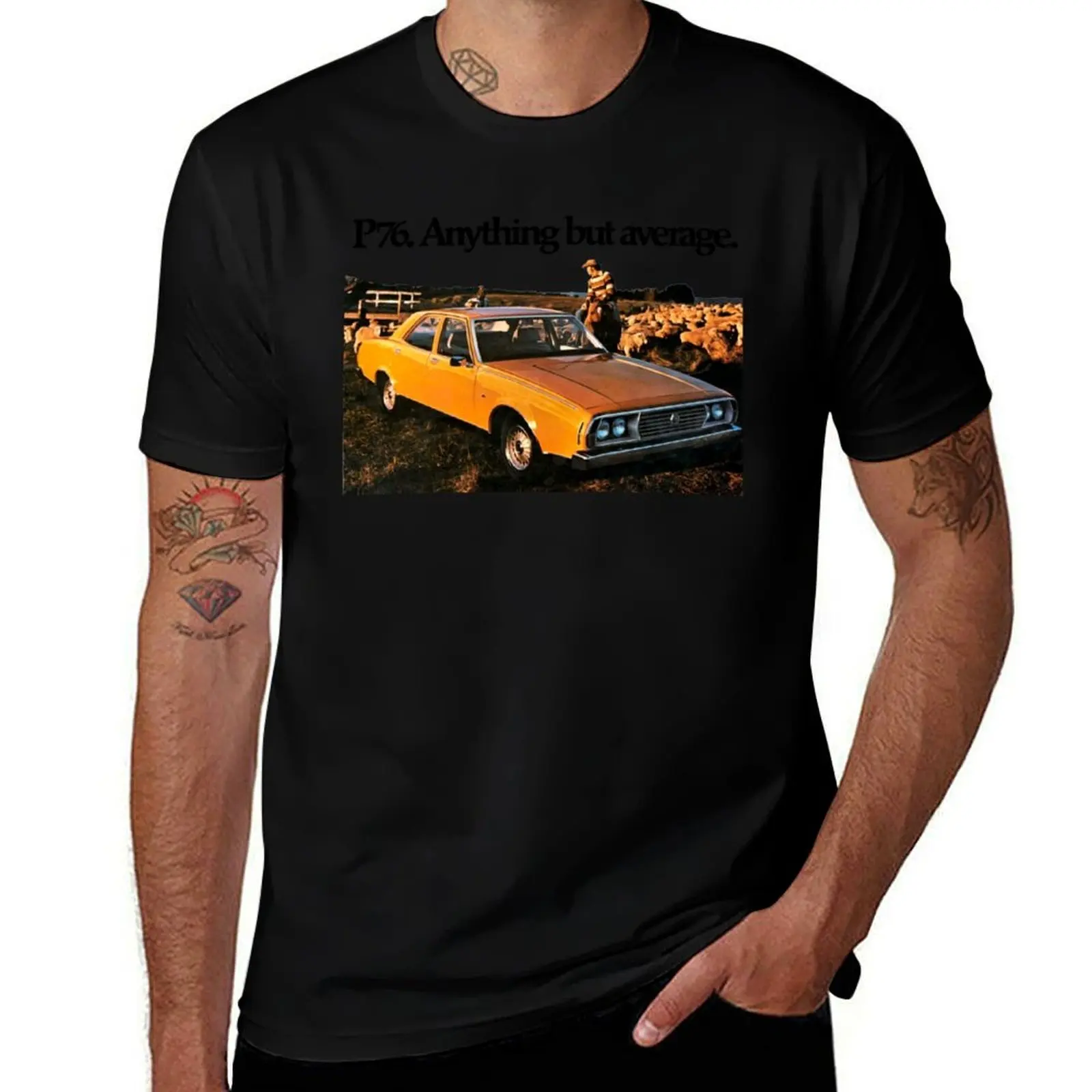 LEYLAND P76 T-Shirt man t shirt graphic T-Shirt