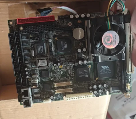 ECM-5610 Rev.A1.2 100% OK Original Embedded IPC Motherboard Industrial Mainboard SBC PC/104 Bus PCI Slot with CPU RAM