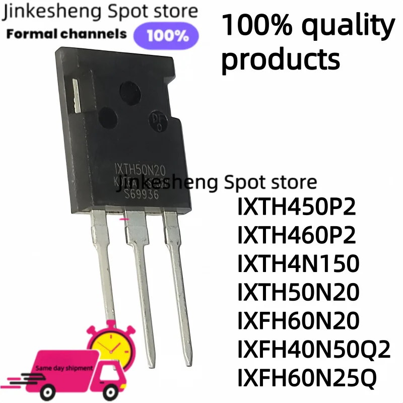 5 Stück TO-247 MOSFET IXTH450P2 IXTH460P2 IXTH4N150 IXFH60N20 IXFH40N50Q2 IXFH60N25Q IXFH50N20 brandneu und original
