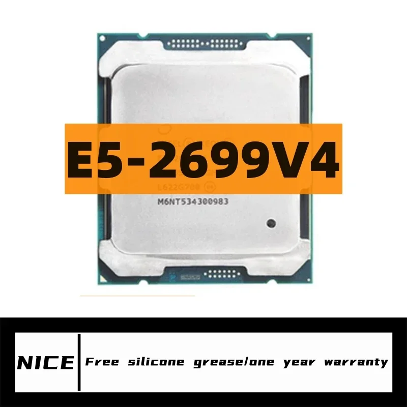 XEON E5 2699 V4 E5-2699V4 CPU processore 22 jádra 2.20GHZ 55MB L3 vyrovnávací 145W SR2JS LGA 2011-3