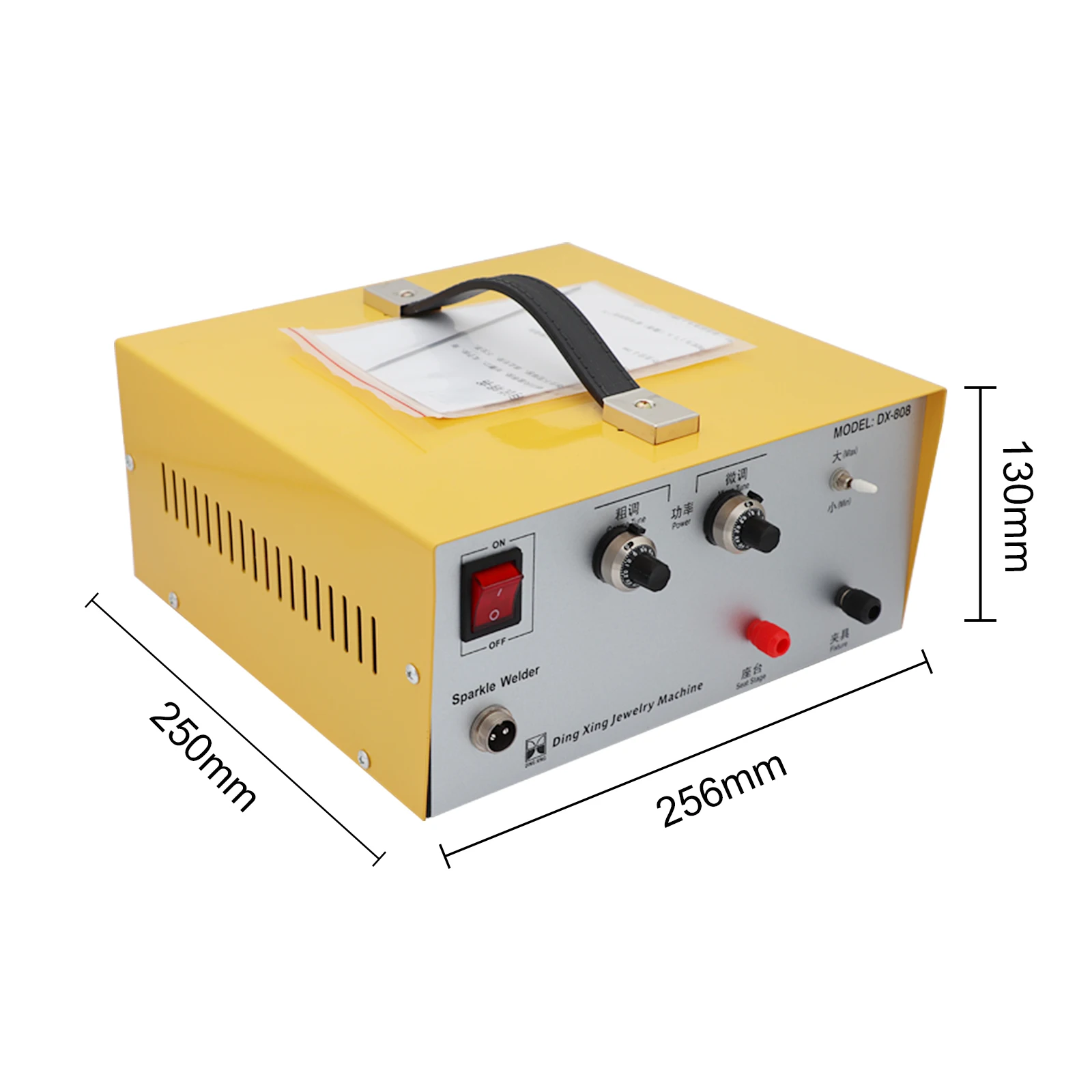 80A Jewelry Spot Welding Machine - Held Pulse Welder Pulse Sparkle Spot Welder for Gold Silver Platinum Jewelry Processing Tools