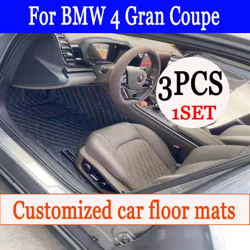 

Автомобильные коврики на заказ для BMW 4 Gran Coupe F36 G26 2014-2023, 4-дверные аксессуары