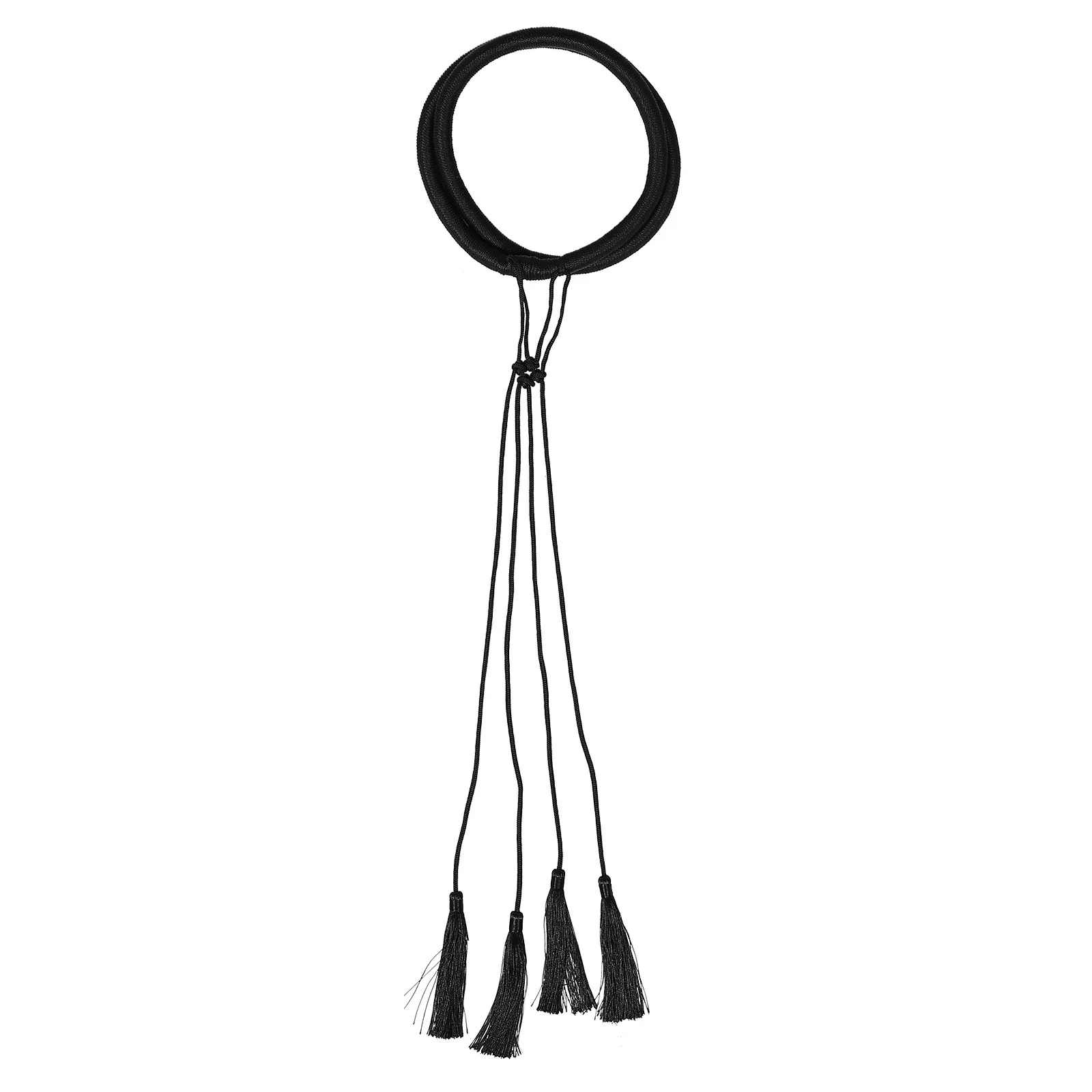 Men Arab Head Scarf Headband Polyester Vintage Design Tassel Masquerade Cosplay Halloween Costume Party Arabian Head Wrap Rope