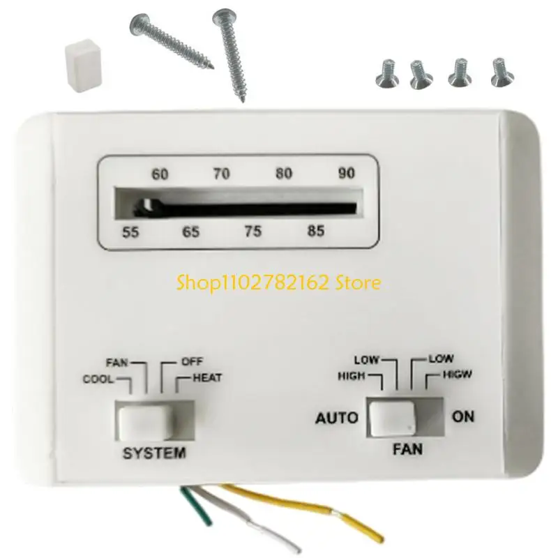 

547B Plastic Motorhomes Thermostat Intelligent Temperature Regulation For Travel Trailers Energy Saving Operation 7330G3351