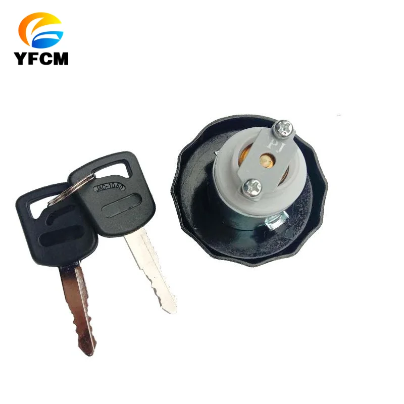 1pcs Excavator Parts Q943 Fuel Tank Cap for JAC 1025 Isuzu Tianhuang Kangling Junling Shuailing Weiling Dingli