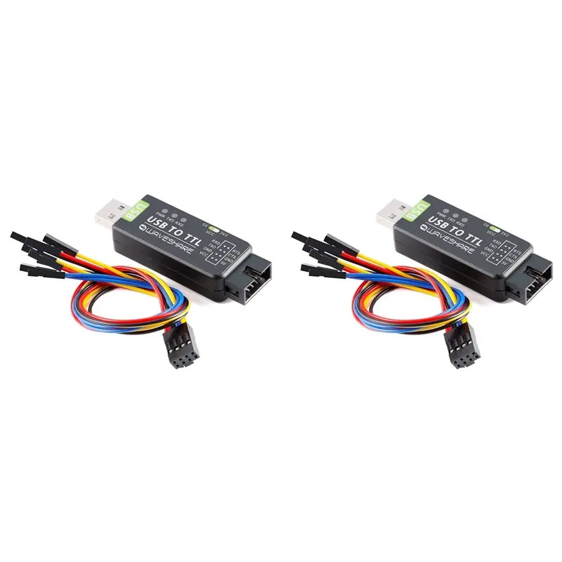

2X Waveshare Industrial USB To Serial Adapter USB To UART Serial Adapter FT232RL Serial To USB Converter USB To TTL
