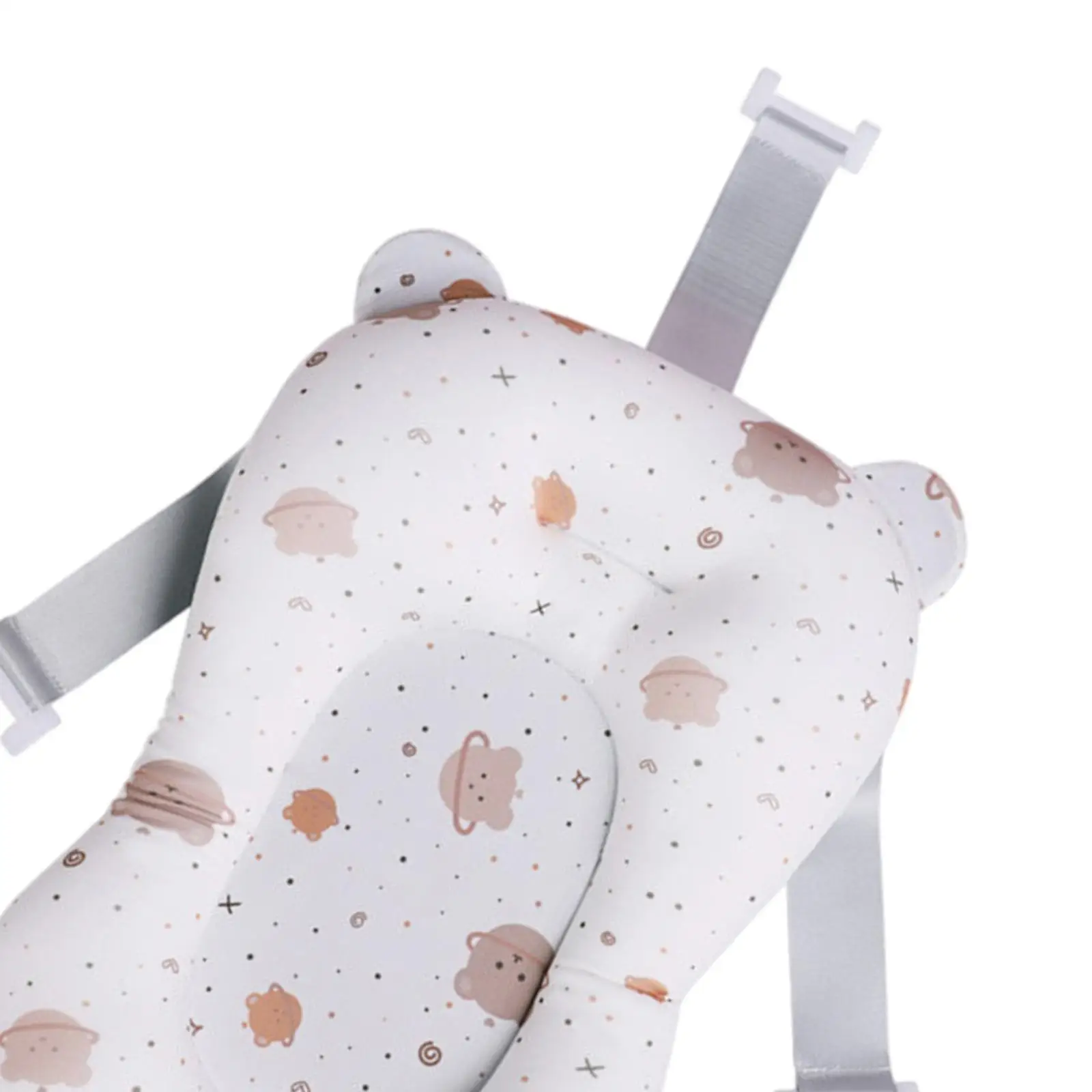 Bath Seat Support Pad Soft Polyester Baby Bath Cushion Infant Bathtub Pillow for Children Shower view 5