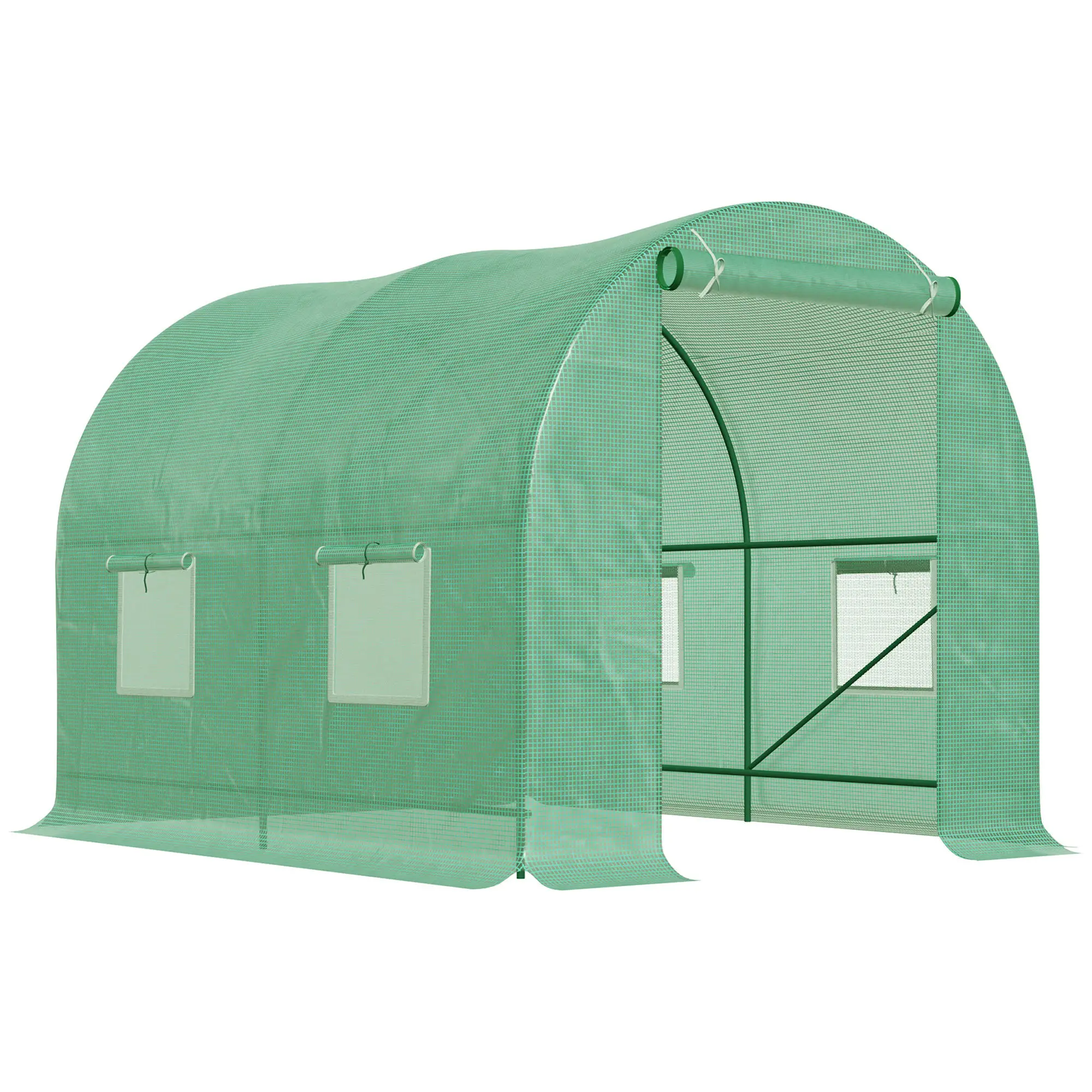Outsunny Invernadero Caseta 250X200X200 Jardin Terraza Cultivo Plantas Semilla Nuevo
