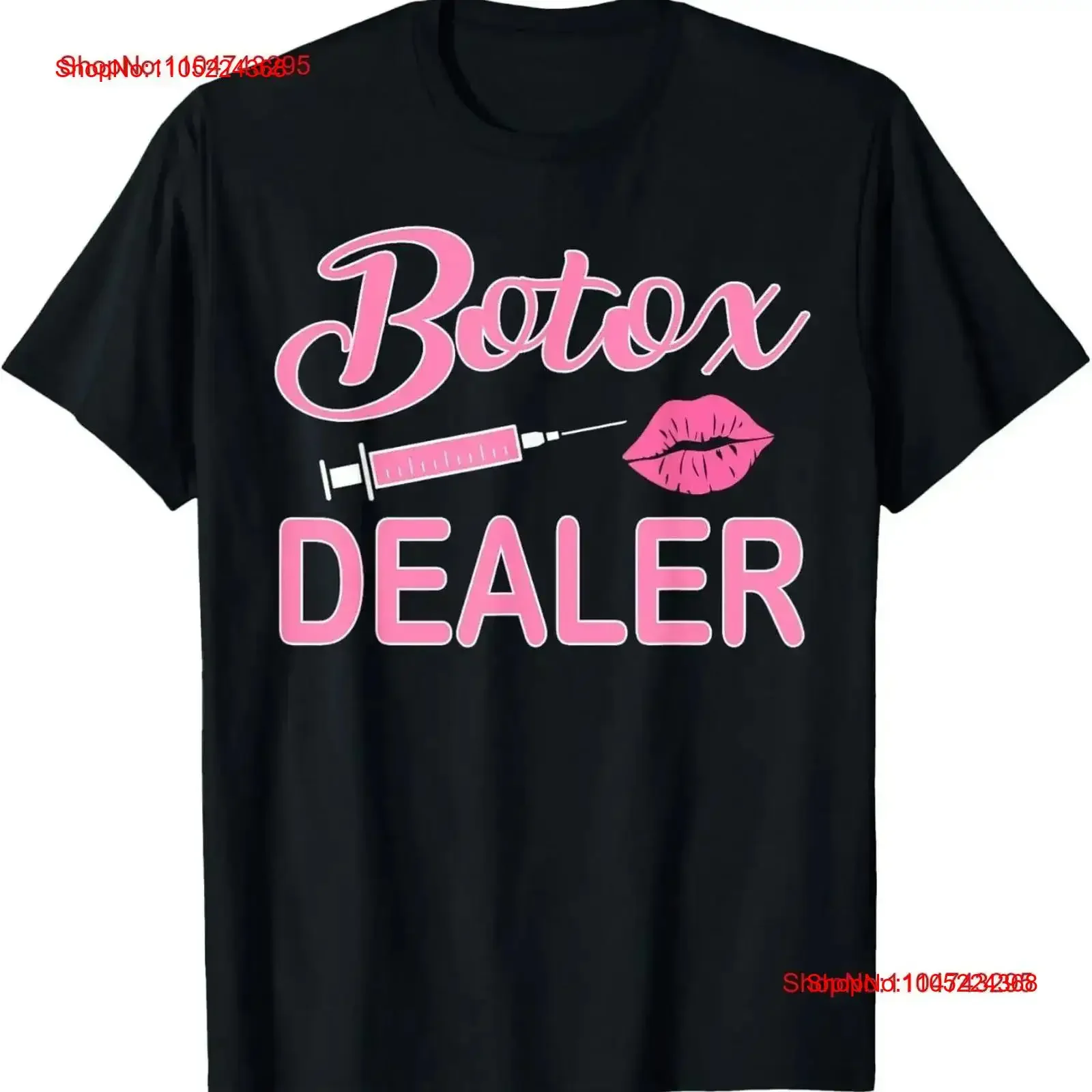 Botox revendedor enfermeira injetor estético enfermagem t camisa vintage lavado topo para uso diário respirável confortável moda macia