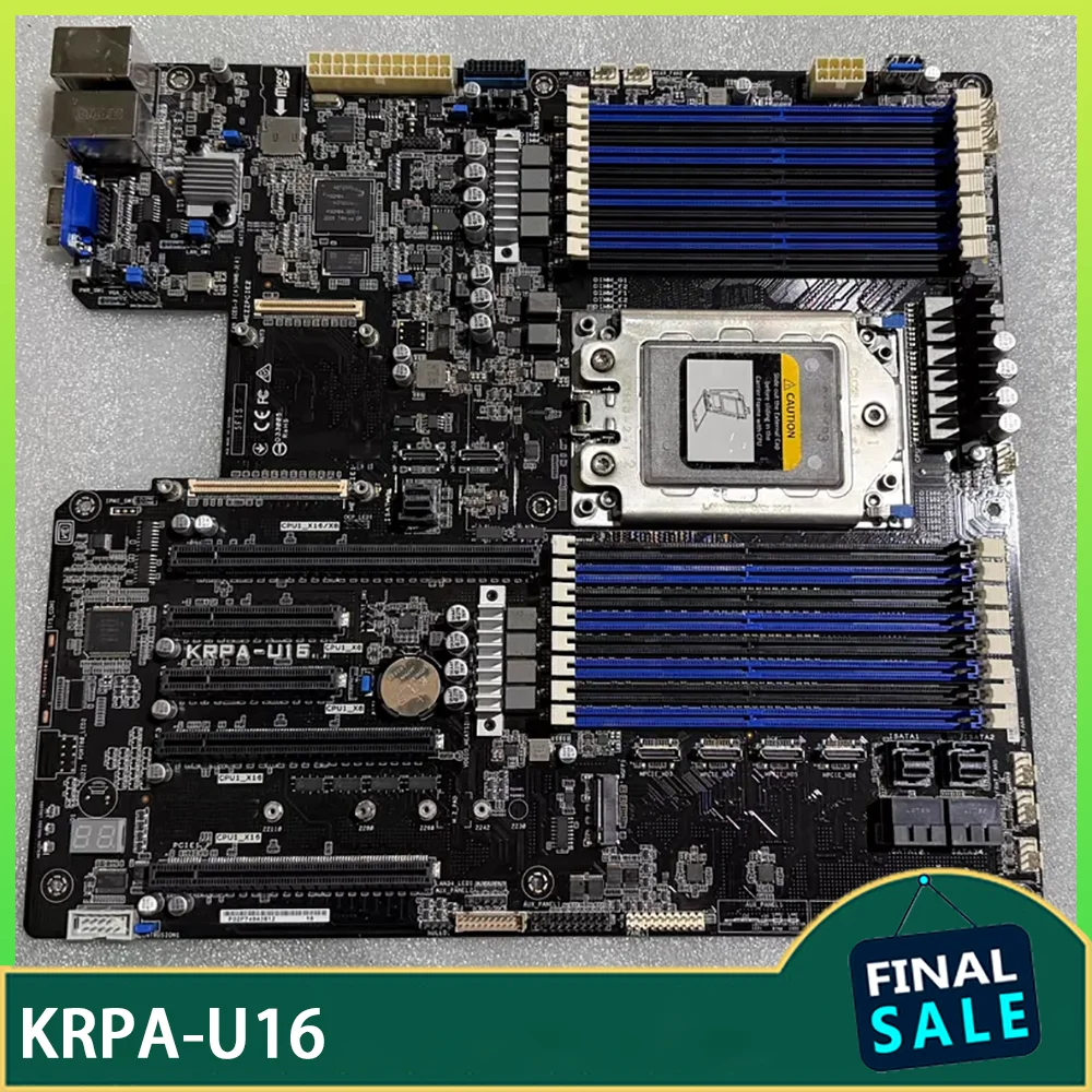 16* DDR4 PCIe 4.0 Server Motherboard KRPA-U16