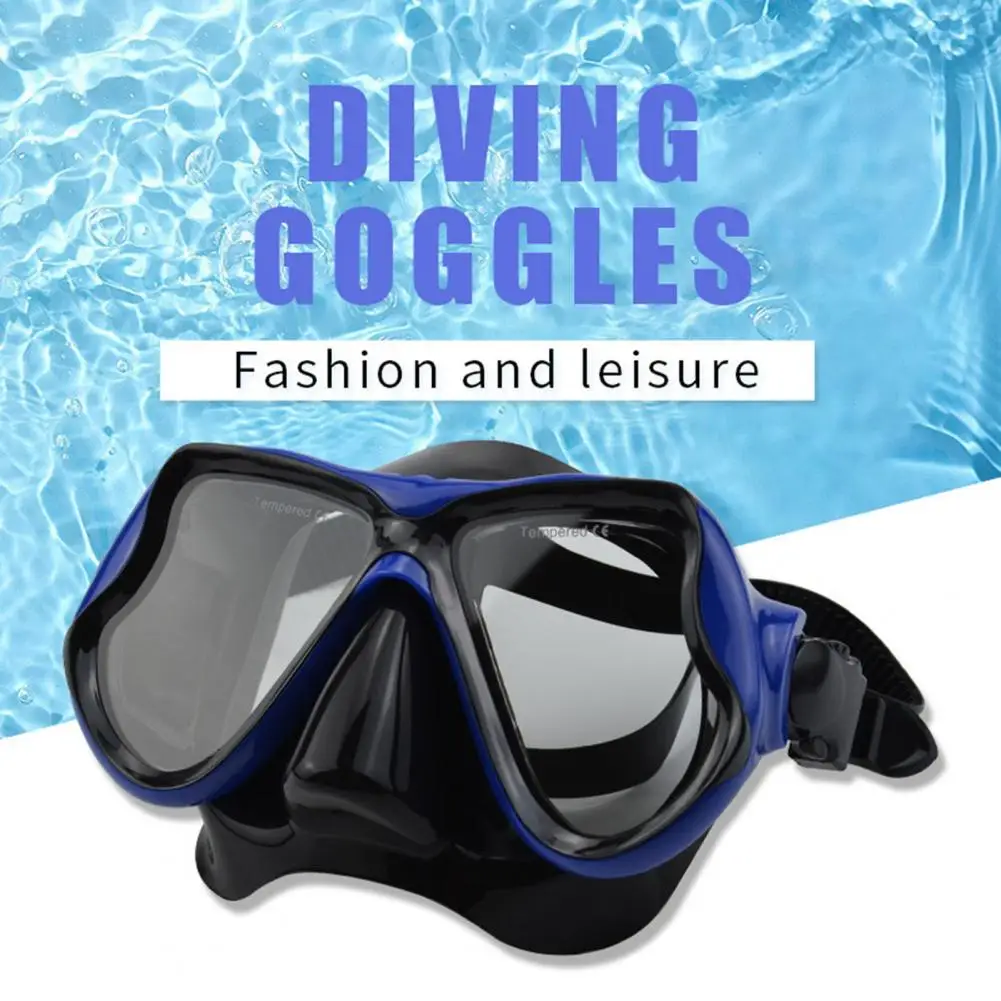 

Diving Glasses Portable Adjustable Strap Portable Swim Eyewear Men Women Underwater Swimming Glasses Water Sports