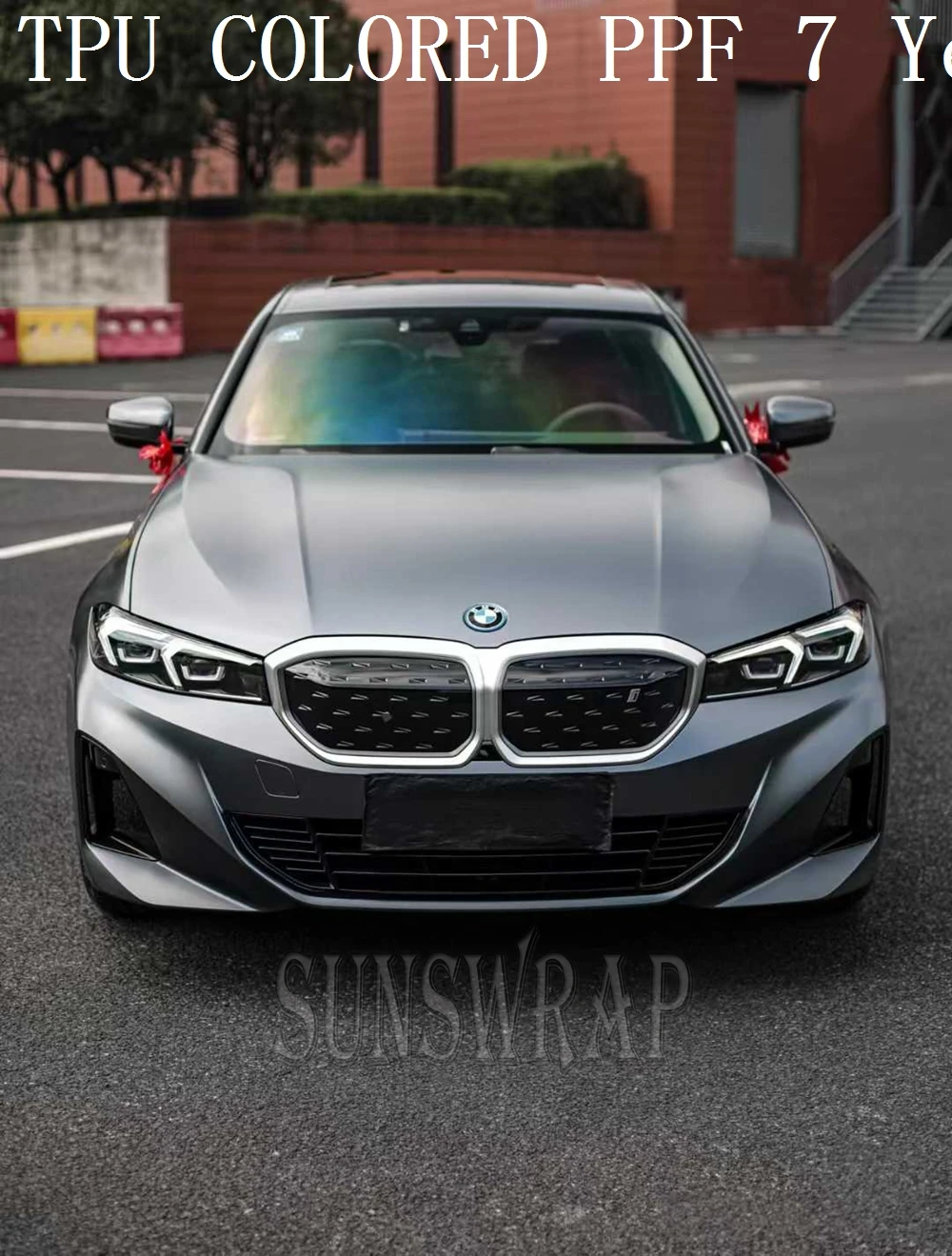 

Ultra-Dull Metallic Space Grey TPU PPF Car Film Paint Protection Wrap Durable for All Vehicle Exteriors 5x52ft/roll