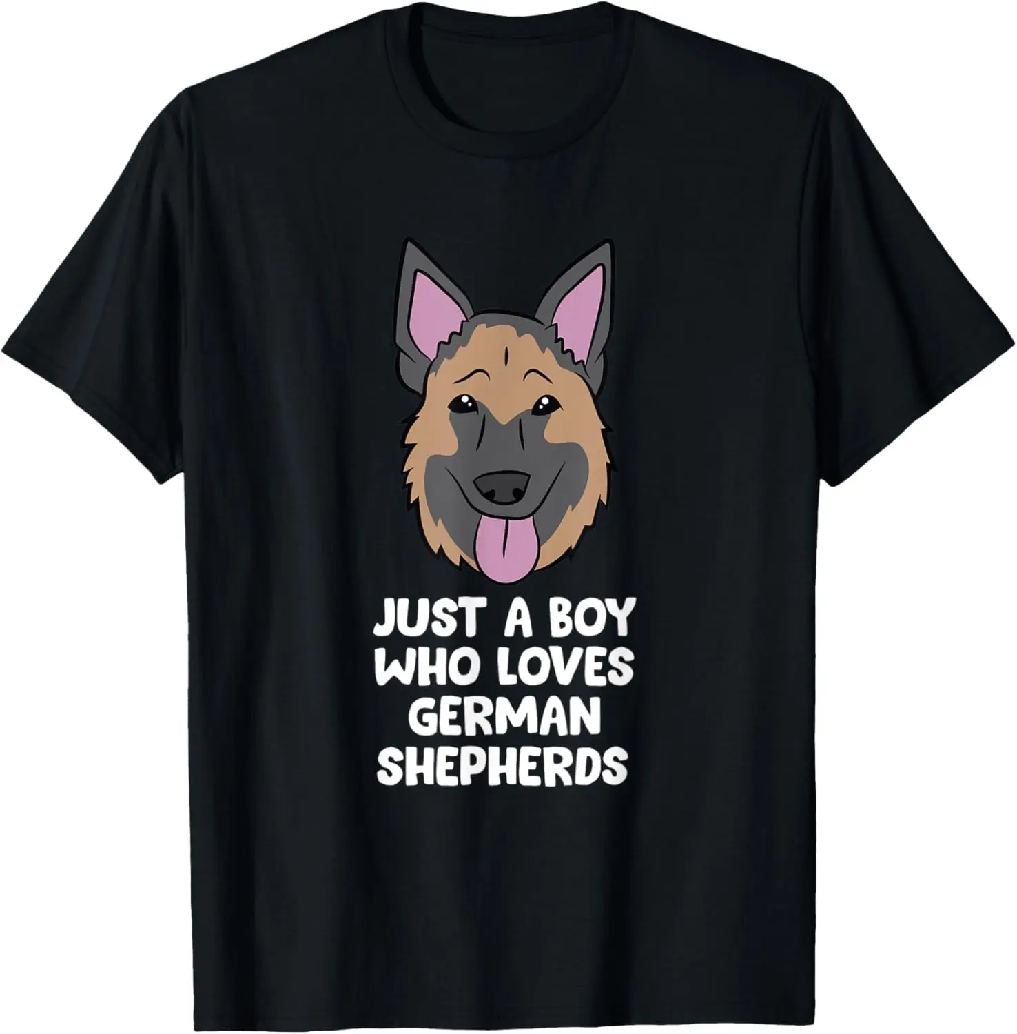 Koszulka Just A Boy Who Loves German Shepherds