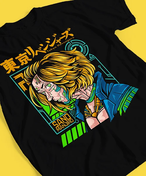 

T-shirt for Anime Tokyo Revengers: Sano Manjiro