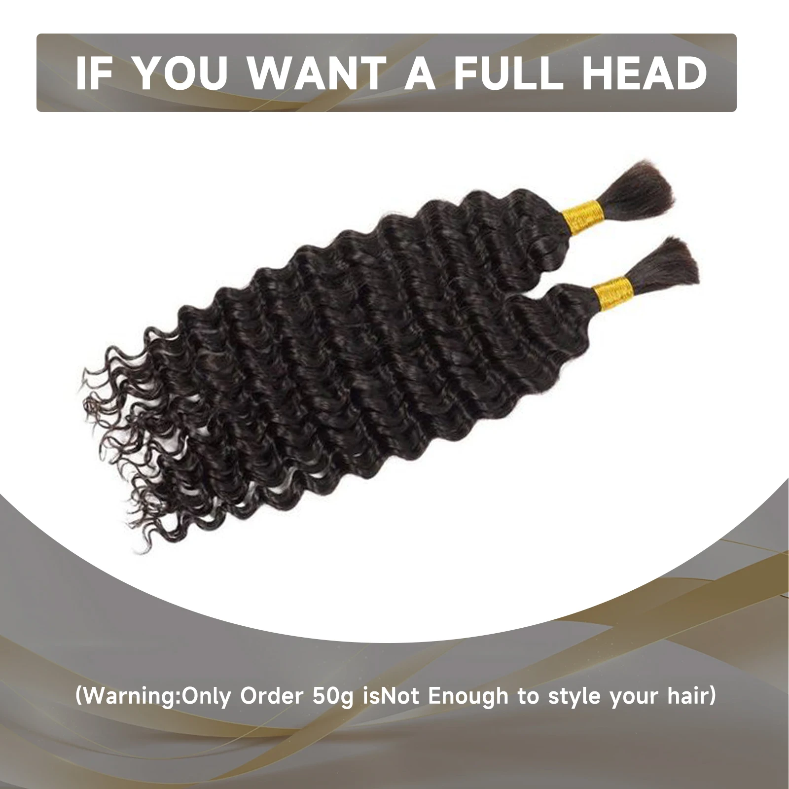 Bulk Human Hair Deep Wave For Braiding Deep Curly No Weft Brazilian Remy Hair Extensions 100% Brazilian Human Hair For Women