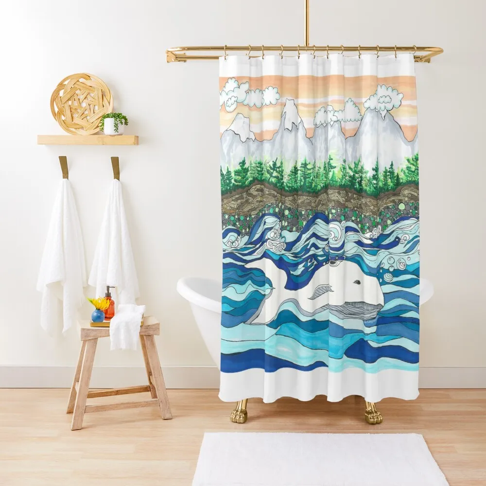 

Dreaming of Vancouver Shower Curtain Bathroom Shower Shower Set For Bathroom Bathroom And Products Curtain