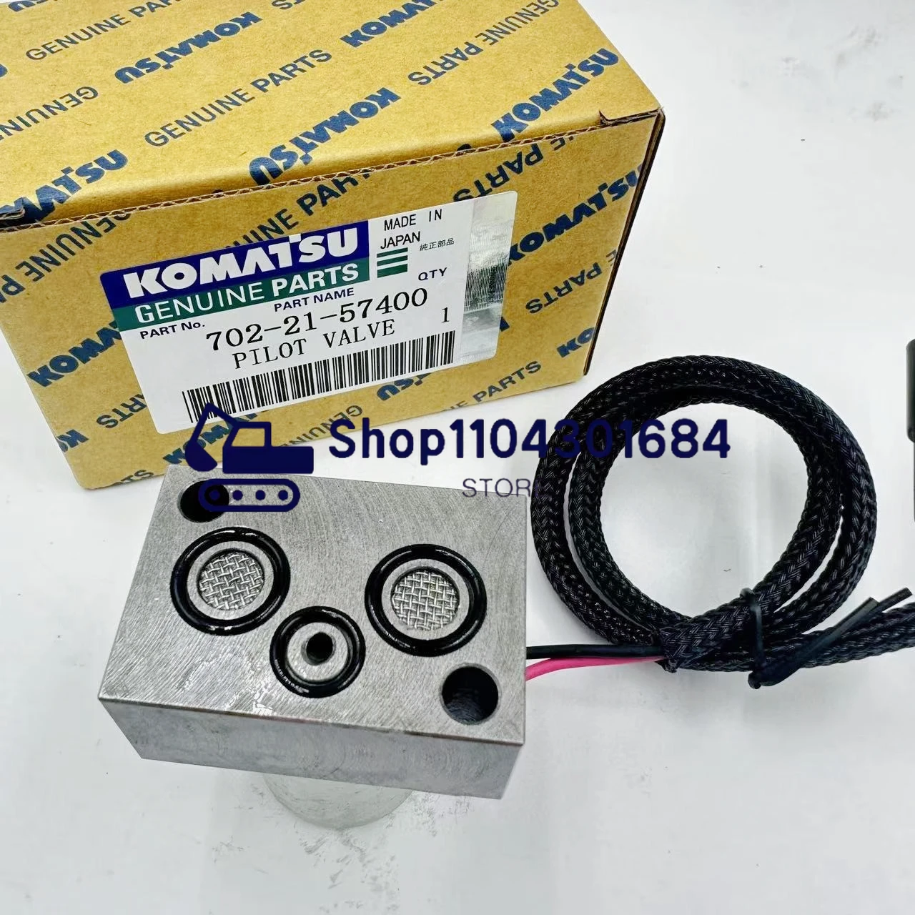 

PC200-7 PC210-7 PC200-8 Hydraulic Solenoid Valves 702-21-57400 For Komatsu Excavator Parts 7022157400