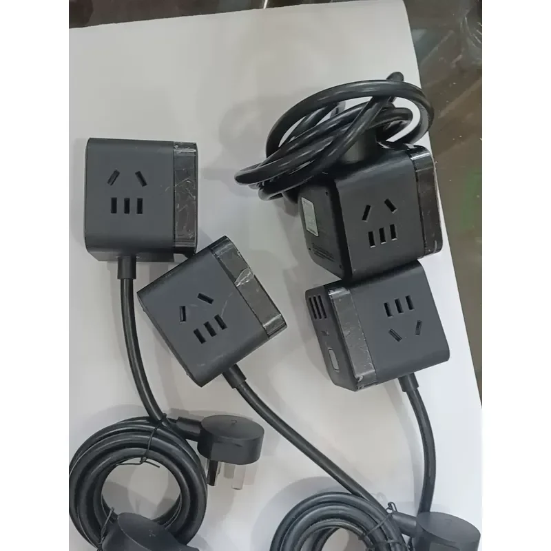 for Bull U303H Black Rubik's Cube Socket 1.5m 3m Multi-function Unpackaged